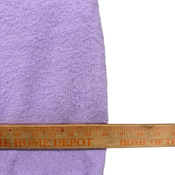 Superdown Christine One Shoulder Dress Size M Lavender Fuzzy Eyelash Revolve - Picture 12 of 16